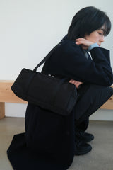 compact duffle bag (black)