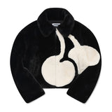 ビッグチェリーボアファージャンパー / BIG CHERRY BOA FUR JUMPER [BLACK]