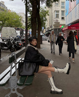(UNISEX)フェルトクロップオーバームトン