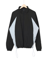 トライカラーリングナイロンジップアップ / Try Coloring Nylon Zip-Up