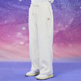 ワイドボウクルストリングバンディングパンツ / Wide boucle string banding pants