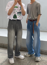Youth two tuck denim pants