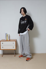 リーグスウェットシャツ/League Sweatshirt (Black)