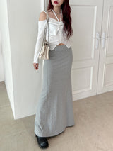 バターキュービックオフショルダーTシャツ/Butter Cubic Off Shoulder T-shirt (3color)