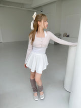 ロマンティックフレアバレエパンツスカート / Romantic flared ballet pantskirt