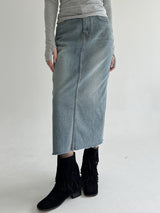 ポエンチデニムスカート/no.6183 Poenti Denim Skirt (2color)