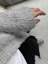 Leo Boucle Hair Cardigan (3color)