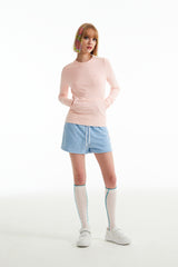 チェリーフロントポケットTシャツ／CHERRY FRONT POCKET T-SHIRT [SALMON]