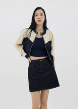 ドウミニスカート/no.6189 Dough mini skirt (2color)