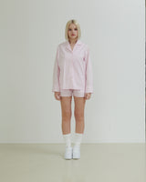 ロゴシャツ / Ontheshell Logo Shirt - Soft Pink