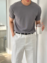デイパーフェクトマッスルフィットアイスバンドショートスリーブTシャツ / Day Perfect Muscle Fit Ice Bundo Short-Sleeved T-Shirt (9 colors)