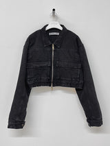 デニムボンバージャケット/DENIM BOMBER JACKET