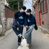 robotjellybear Sweatshirt - navyblue (6636646924406)