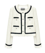Trimmed jacket