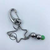 スター2ボールキーリング タイプA/star two ball keyring type A