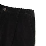 UNI BASIC CORDUROY PANTS [BLACK]
