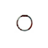 レターリング3 / [CCNMADE] LETTER RING 3 (Burgundy) (6680489099382)