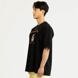 K プリントショートスリーブTシャツ