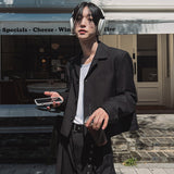 ロンドスリーボタンブレザー / [自主製作] Lond three button blazer (2 color)
