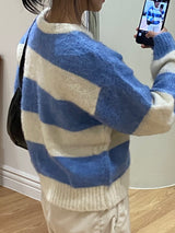ヒンメルストライプニット