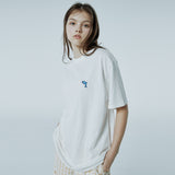 Dolphin embroidery short sleeve t-shirts (6566836174966)