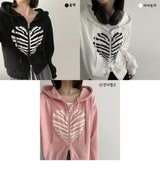 ゴールハートトゥウェイフードジップアップ/Goals Heart to Way Hooded Zip-Up