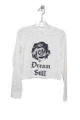 ローズプリント長袖Tシャツ / Rose Print t (3 colors)
