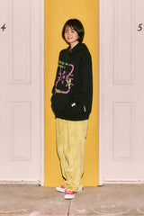 KIRSH X MISAKI KAWAI ARTWORK POINT HOODIE [BLACK]