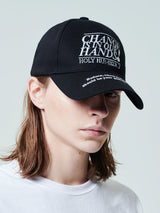 チェンジイズインアワーハンズキャンピングキャップ/CHANGE IS IN OUR HANDS CAMPAIGN CAP_BLACK