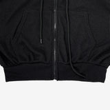 Rant see-through linen zip-up