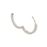25mmビハインドエターニティーピアス / 25mm behind eternity earrings