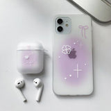 シャイブリングピンクフォーンケース / Shy bling pink phone case