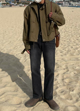 ジャーディンオーバーフィットショートジャケット/JARDIN OVERFIT SHORT JACKET