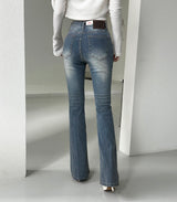 Milky Spandex Bootcut Jeans