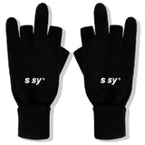 ロゴフィンガークロスグローブ / logo finger cross gloves