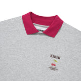 CHERRY COLLAR POINT SWEATSHIRT [MELANGE GRAY]