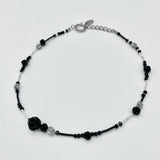Mix color rose choker