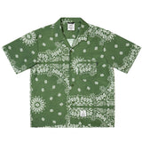 23 ペイズリーショートスリーブシャツ / 23 PAISLEY SHORT SLEEVES SHIRTS KHAKI / NAVY