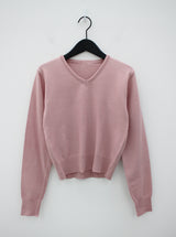 Minimal V-neck Knit (12color)