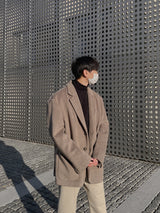 Retro Button Single Jacket (3color) (6646315548790)