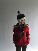Earflap beanie