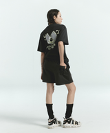 アイラブキャットTシャツ/I LOVE CATS NOT YOU X KANZE TEE - BLACK