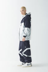 ポットXシルバーストレッチジョガーパンツ / BR2223FWPT02S0 POT-X SILVER STRETCH JOGGER PANTS NAVY
