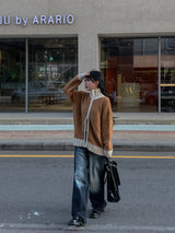 (UNISEX) プディミックスニット