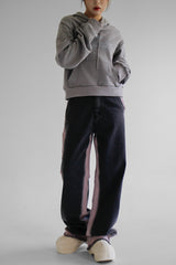 スタークロップパーカー / Star Crop Hooded Shirt (4color)