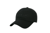 エンブロイダリーキャップ / LEKIM EMBROIDERY BLACK CAP