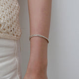 シルバーカテナブレスレット / silver katena bracelet (vermeil)