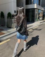 カーゴミディアムデニムスカート