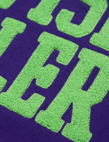 ブークルカレッジスウェットシャツ/BOUCLE COLLEGE SWEATSHIRT PURPLE(CV2CFUM469A)