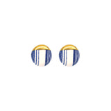 2022パントンストレイタムデイリーラウンドピアス/2022 Pantone Stratum daily round earring (BP)
